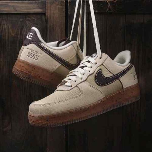 NK AIR FORCE 1 LOW COFFEE BROWN [BEIGE / BROWN]  2302026