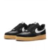 NK AIR FORCE 1 LOW 07 BLACK SUEDE GUM [BLACK / WHITE] 1702026