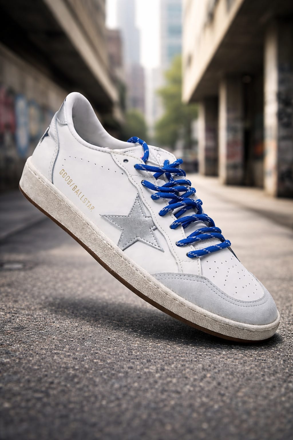 GLD GOS BALL-STAR [WHITE / SILVER / BLUE] 2702026