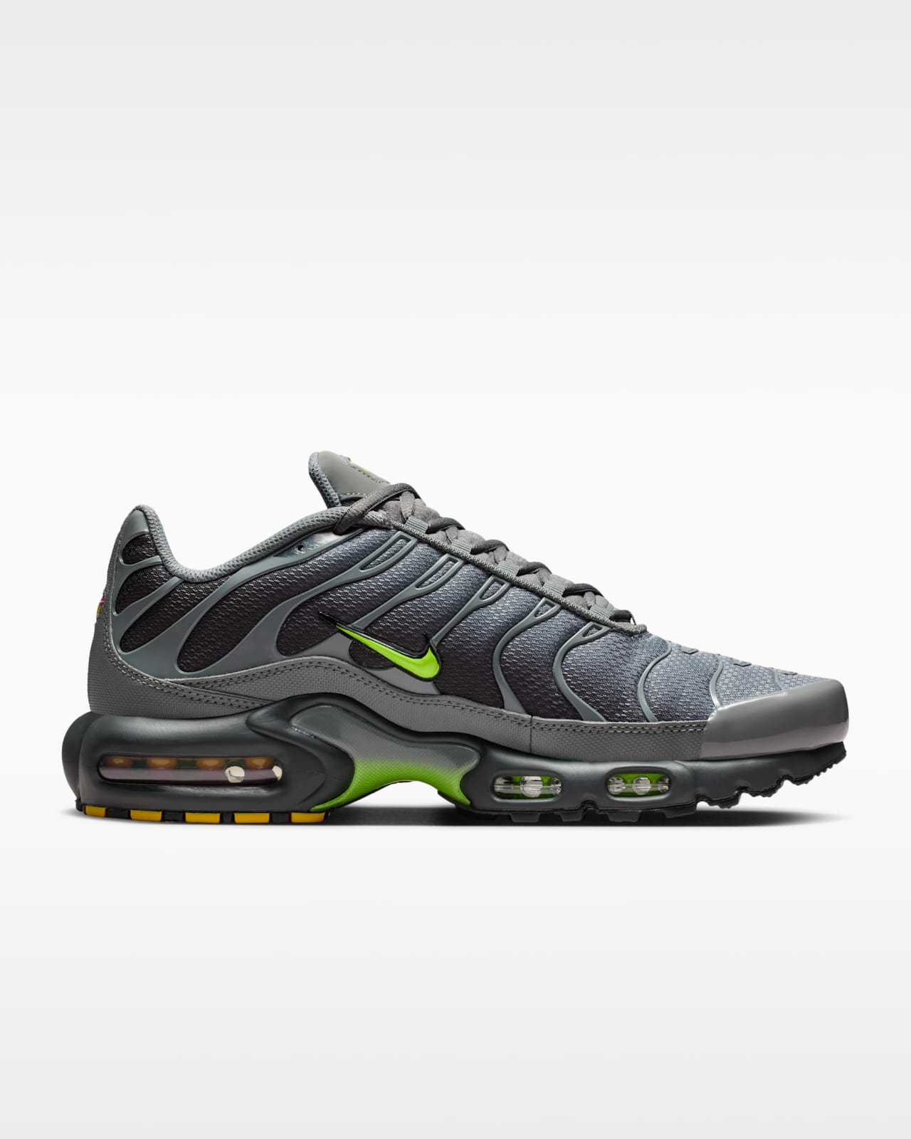 NK AIR MAX PLUS SMOKE GREY VOLT [GREY / BLACK / NEON] 2702026