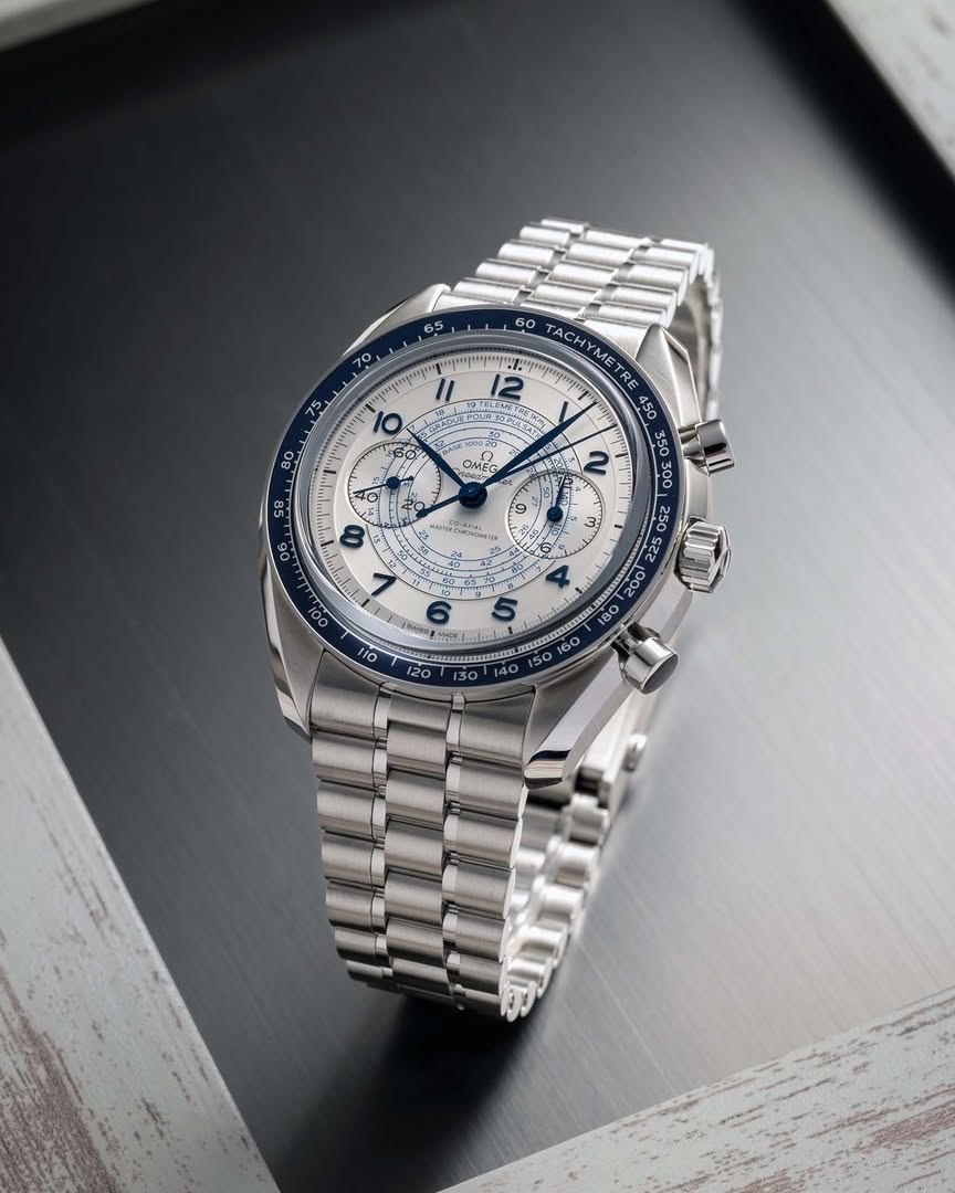 OMG SPEEDMASTER [WHITE / MID BLUE / SILVER] 1802026