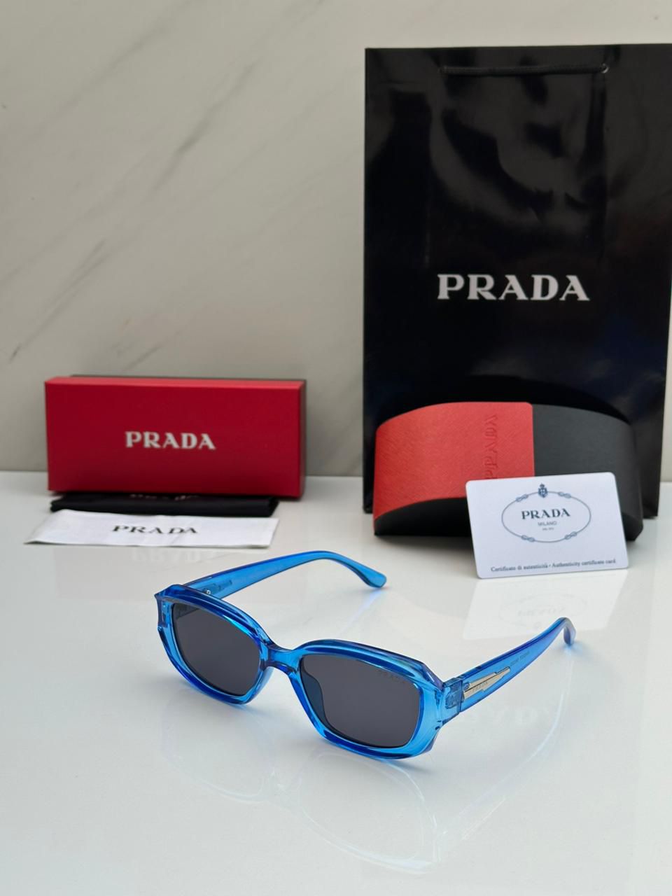 PRD SUNGLASSES [BLACK / BLUE] 1602026