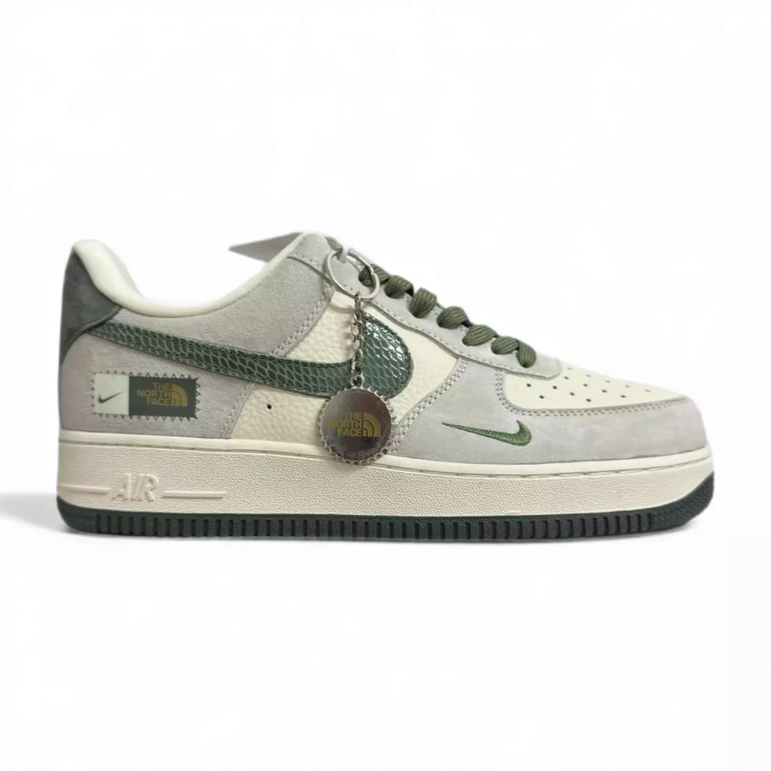 NK AIR FORCE 1 LOW THE NORTH FACE GREEN EDITION [WHITE / GREY / OLIVE GREEN] 2302026