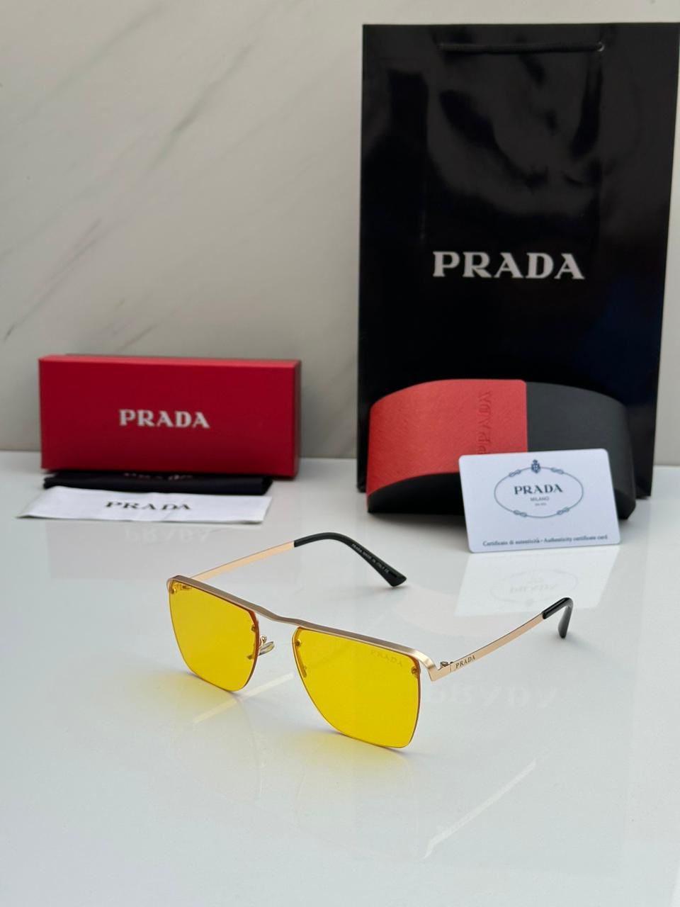 PRD SUNGLASSES [YELLOW / GOLDEN] 1602026