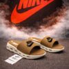 NK COMFORTRIDE CLASSIC SLIDES [BROWN / / BLACK / WHITE] 2302026