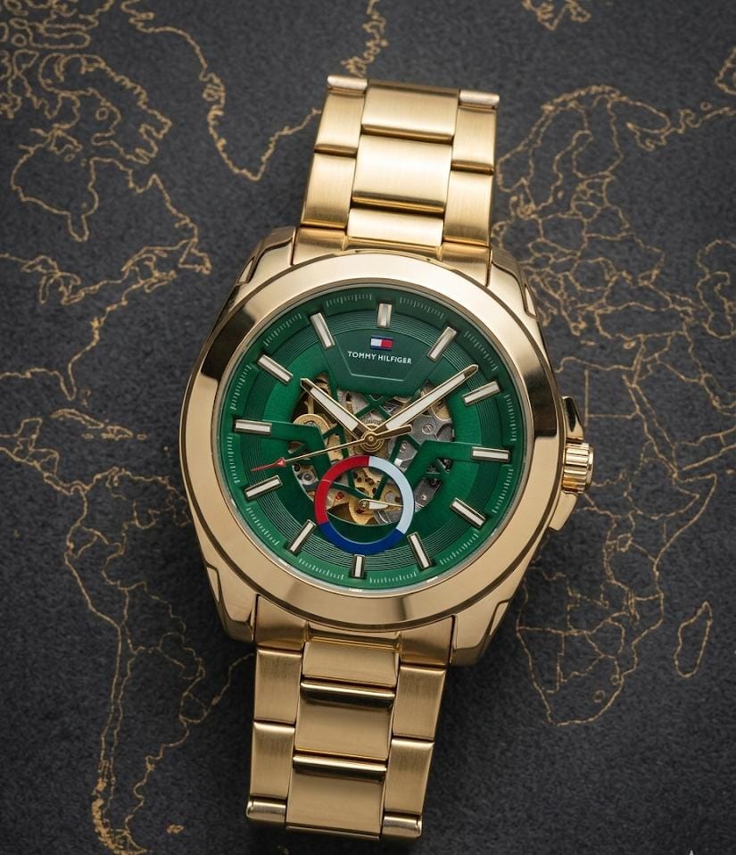 TMY HFR AUTOMATIC SKELETON [GREEN / GOLDEN] 0603026