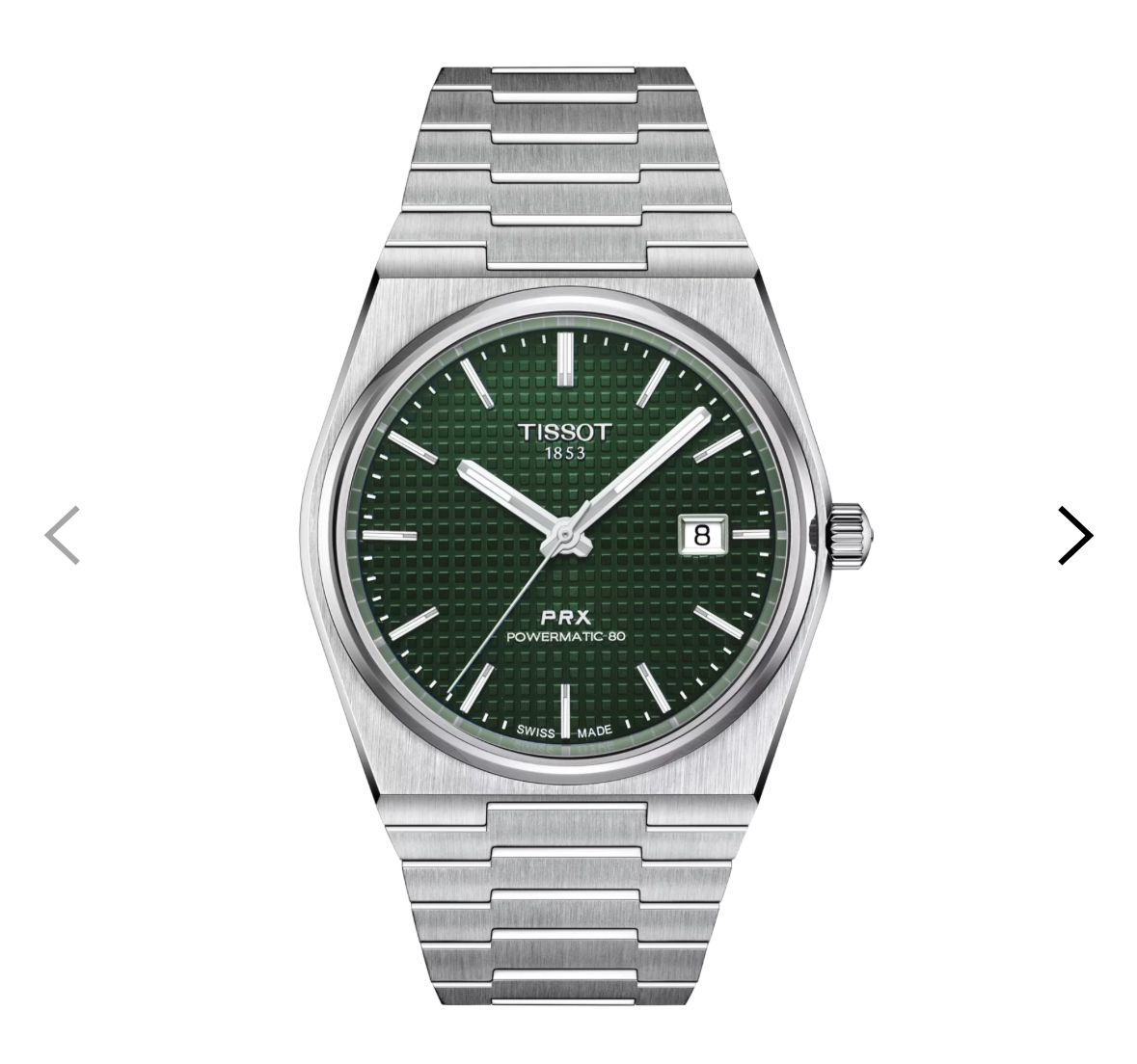TST 1853 PRX POWERMATIC 80 [GREEN / SILVER] 1903026