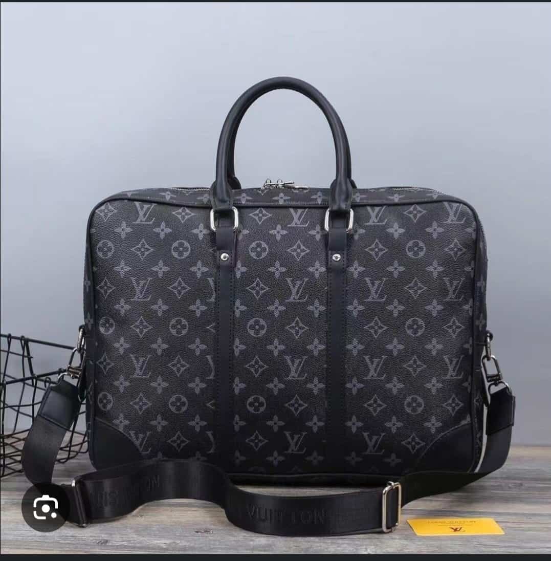 LVN PREMIUM MONOGRAM LAPTOP / OFFICE BAG [BLACK] 1803026