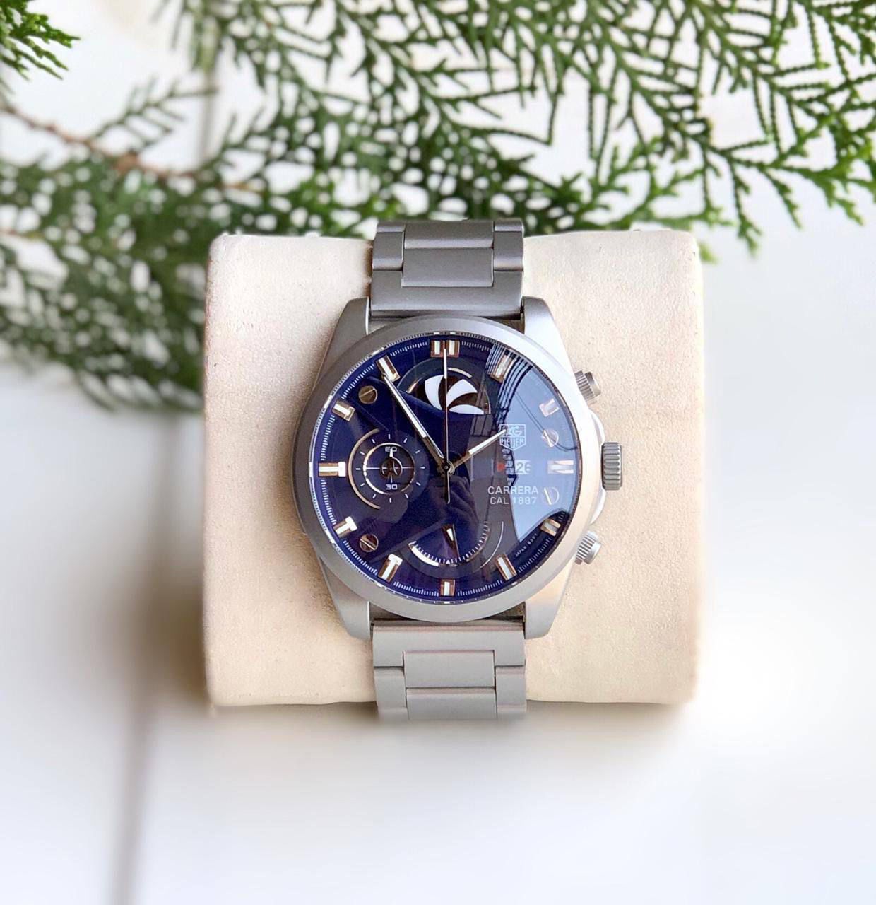 TG HR CARRERA CALIBRE 1887 CR7 [BLUE / MATT SILVER] 1303026