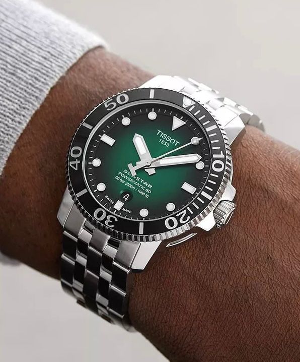 TST 1853 SEASTAR POWERMATIC 80 [GREEN / BLACK / SILVER] 0303026