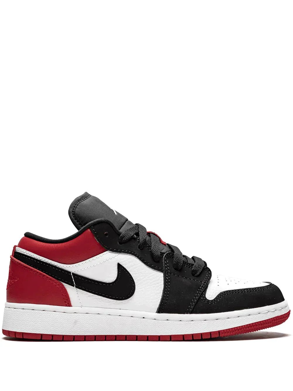 NK AIR JORDA_N RETRO 1 LOW SE BLACK TOE [WHITE / BLACK / RED] 3003026