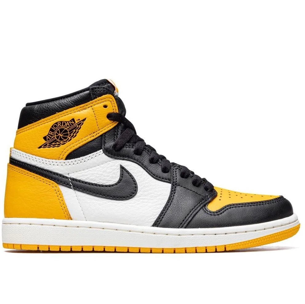 NK AIR JORDA_N RETRO 1 HIGH OG TAXI [YELLOW / WHITE / BLACK] 0703026