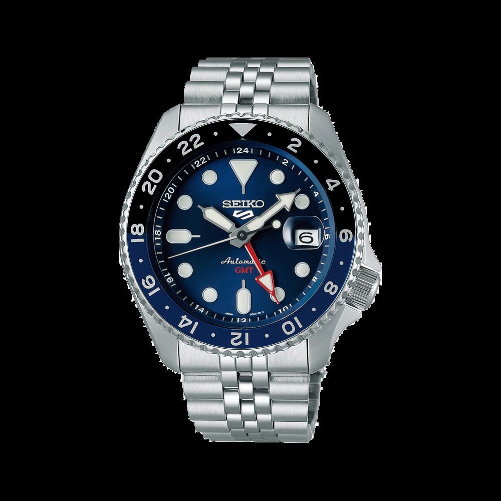 SIKO AUTOMATIC GMT 5 SPORTS [BLUE / BLACK / SILVER] 0603026