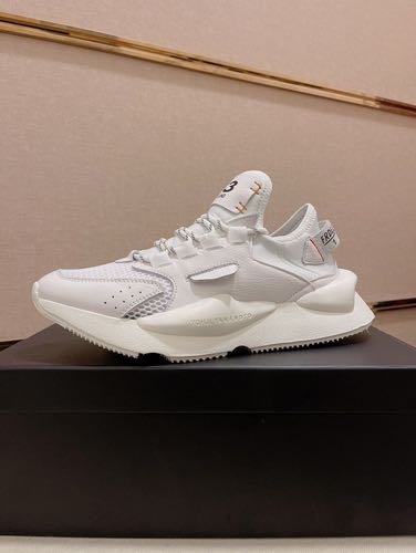 Y3 KAIWA LACE UP CALF LEATHER PREMIUM SNEAKER