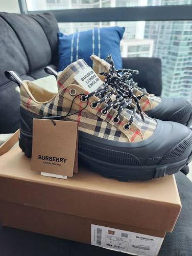 BURBERR_Y ARTHUR VINTAGE CHECK SNEAKER
