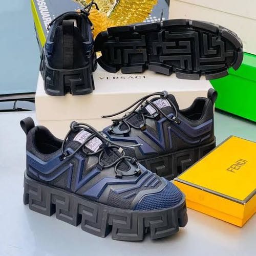 VERSACE GRECA LABYRINTH BLUE PREMIUM SNEAKER