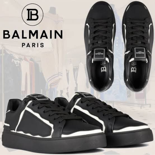 BALMAI_N B COURT CONTRASTING TRIM PREMIUM SNEAKER