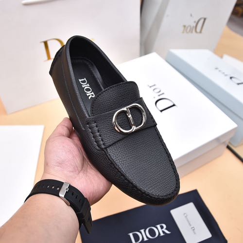 CHRISTIA_N DIOR PREMIUM LEATHER LOAFER