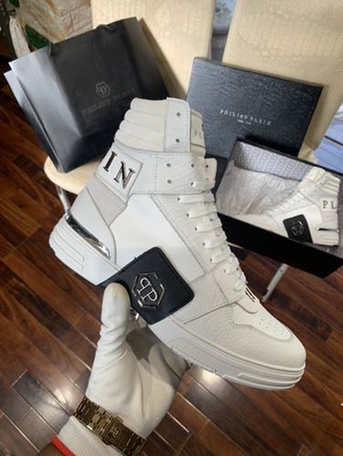 PHILIPP PLEIN FABSUS HIGH TOP TRAINER PREMIUM SNEAKER