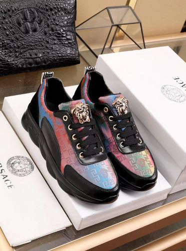 VERSACE RAINBOW DESIGNER PREMIUM SNEAKER
