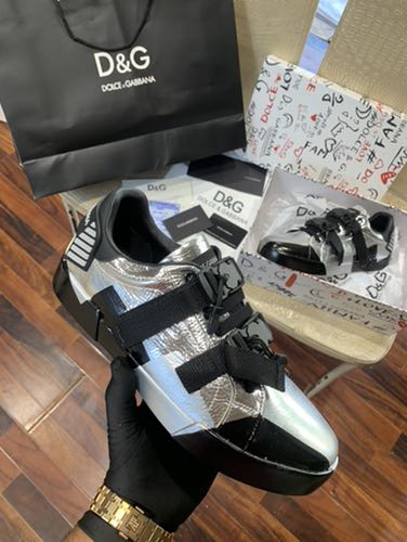 DOLCE GABBANA PORTOFINO LOW TOP PREMIUM SNEAKER