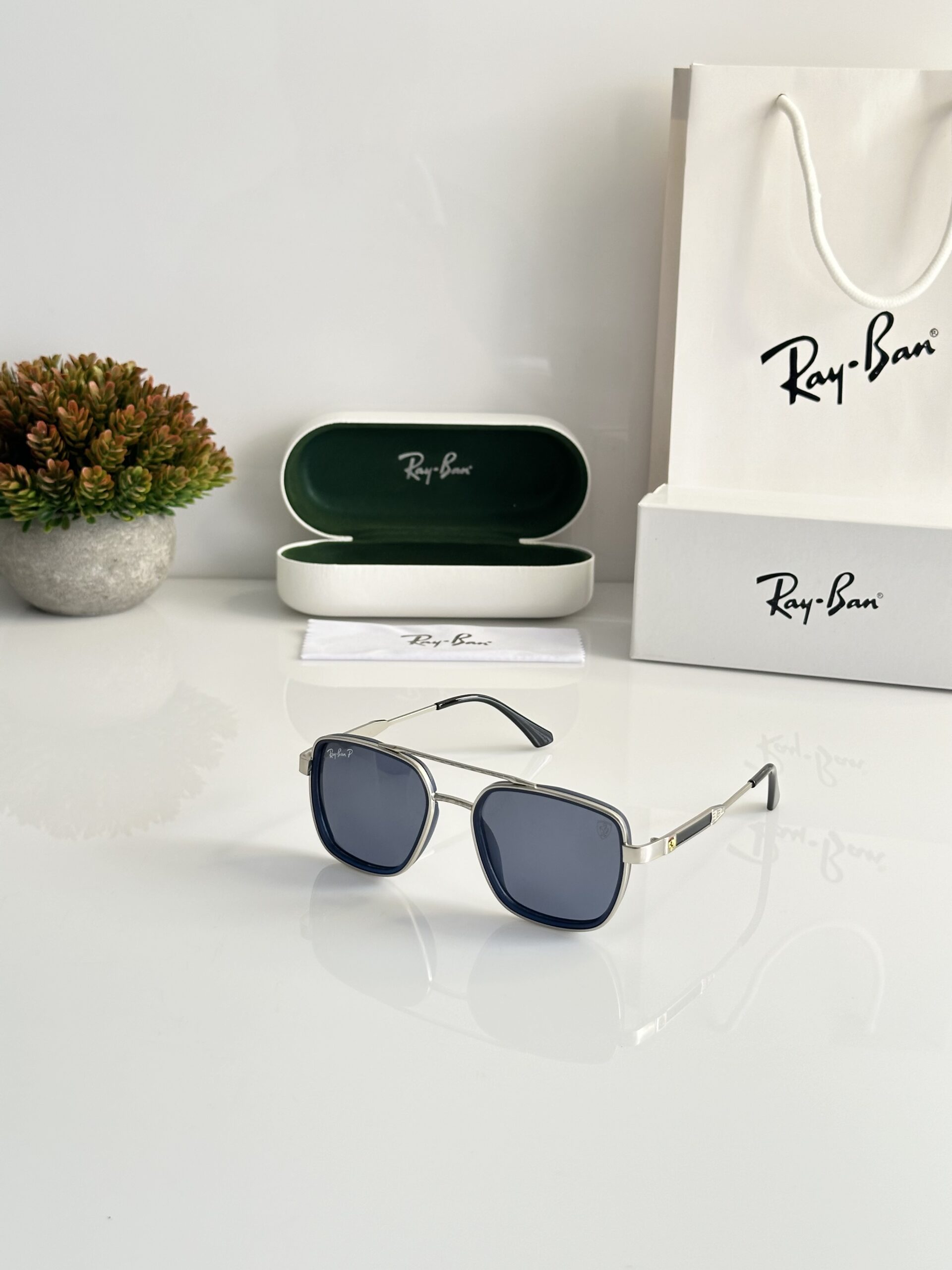 Rayban 3602 Silver Blue