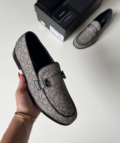DOLCE GABBANA JACQUARD PREMIUM LOAFER