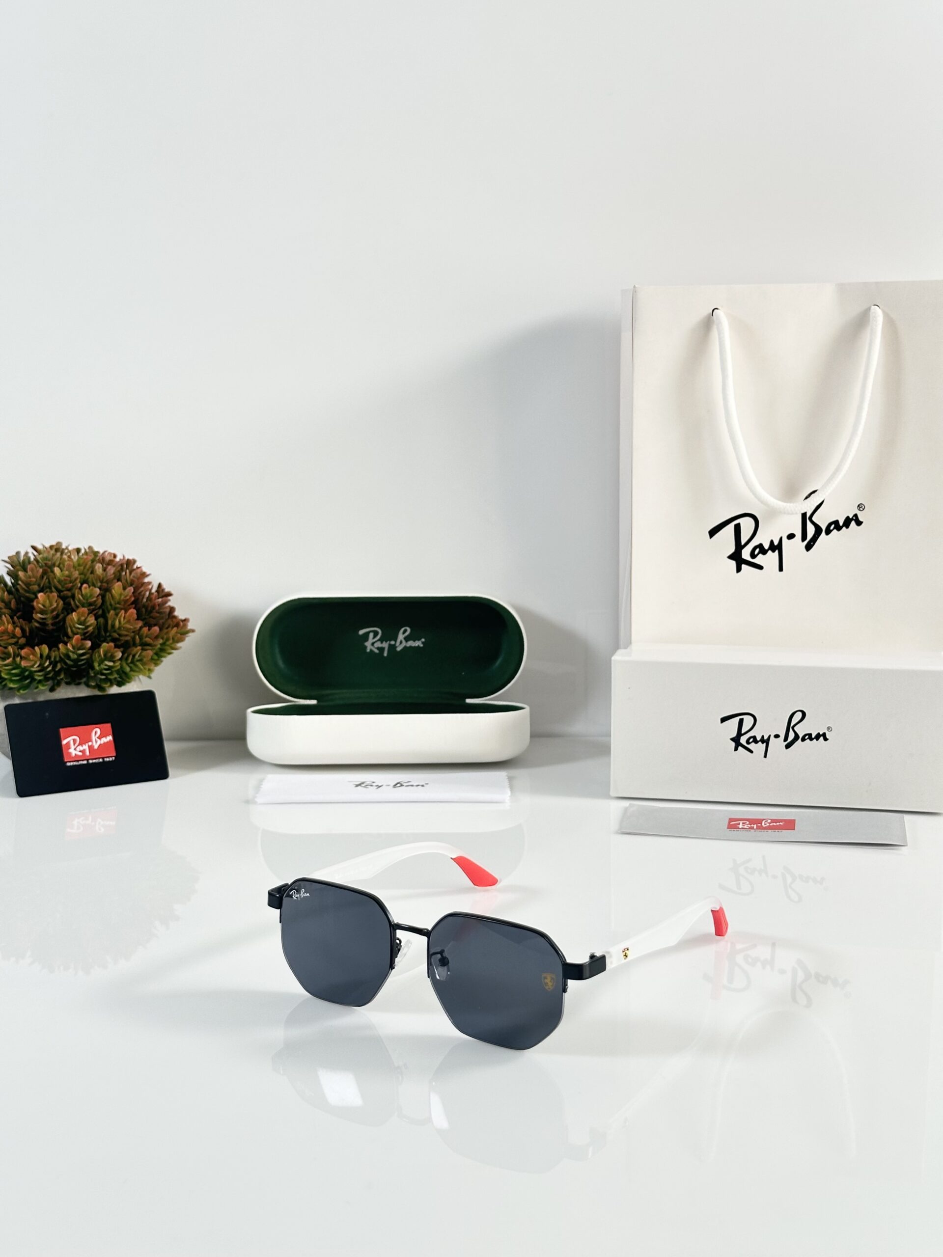 Rayban 07 Ice Black
