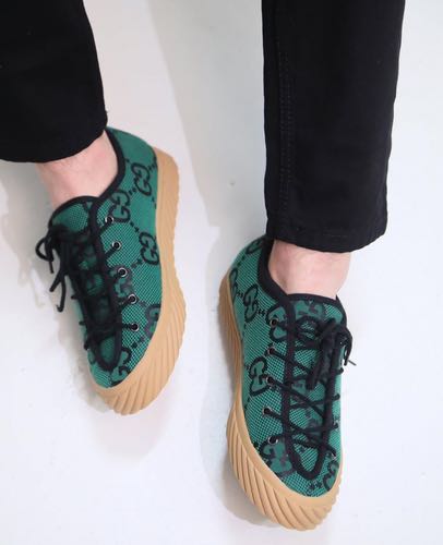 GUCC_I MAXI GG GREEN PREMIUM SNEAKER