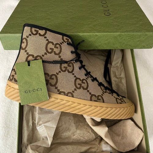 GUCC_I GG MAXI HIGH TOP PREMIUM SNEAKER