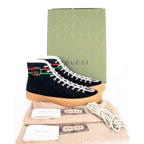 GUCC_I INTERLOCKING G HIGH TOP PREMIUM SNEAKER