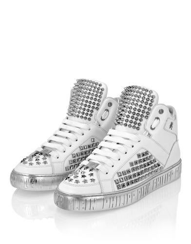 PHILIPP PLEIN STUD NAPPA MID TOP PREMIUM SNEAKER