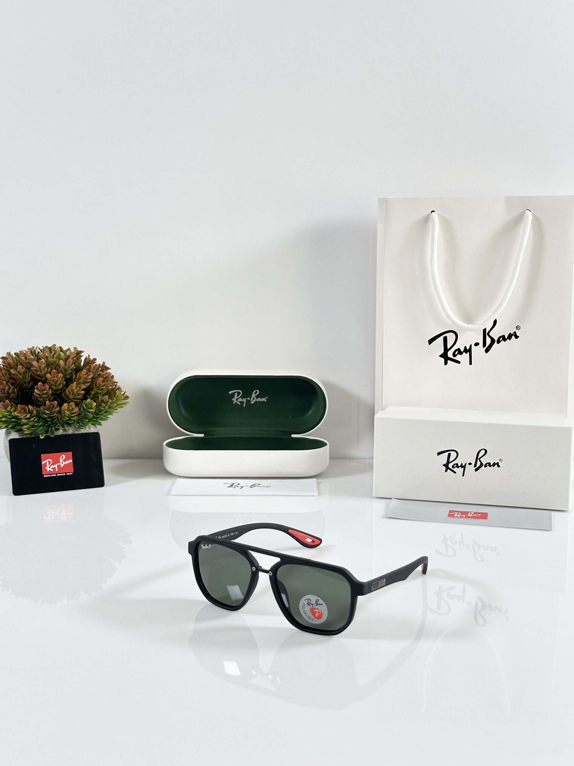 Rayban 8376 Black Green