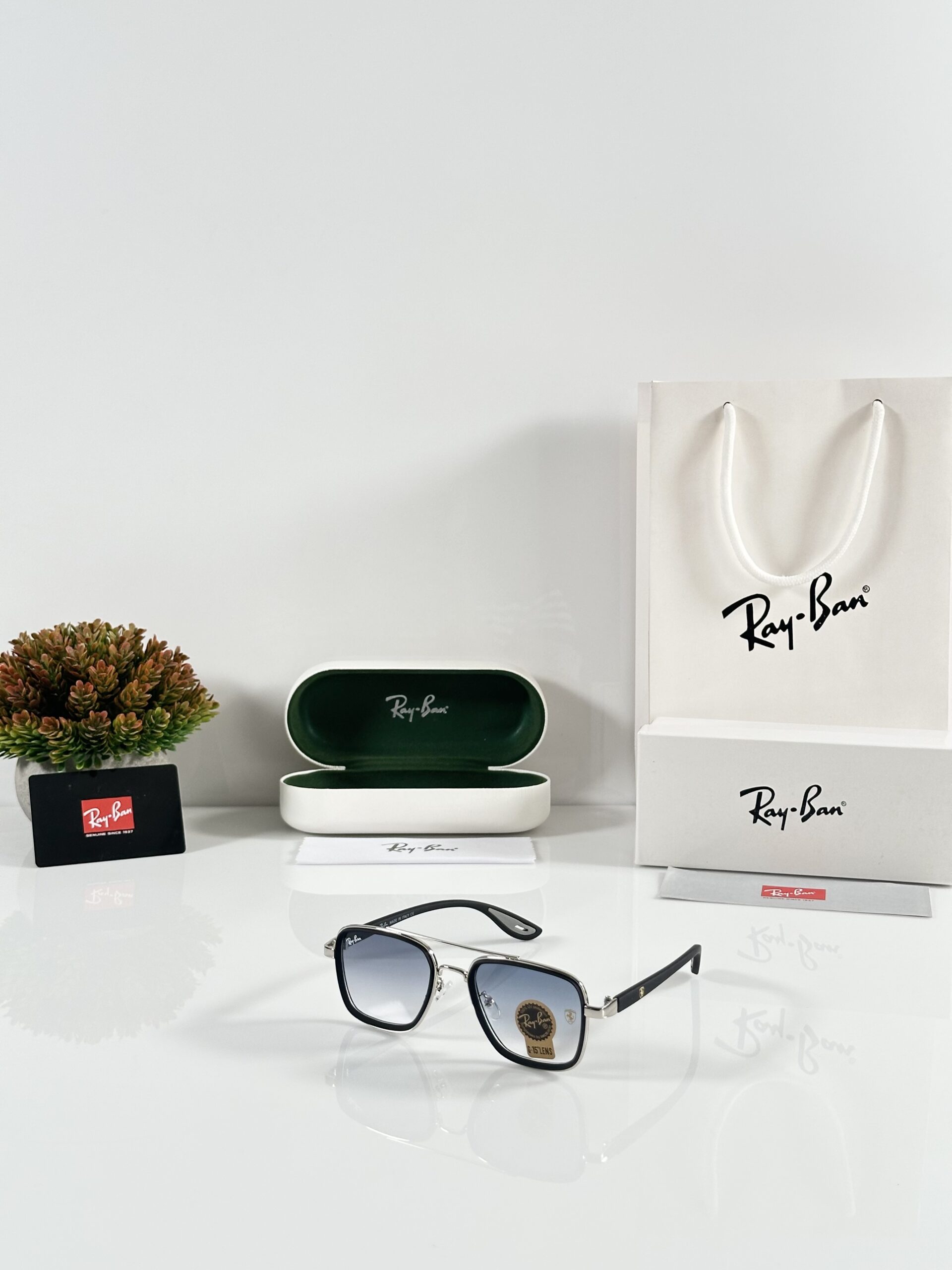Rayban 06 Silver Blue Dc