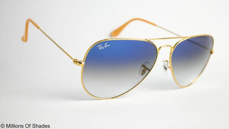 Rayban 3025 gold blue