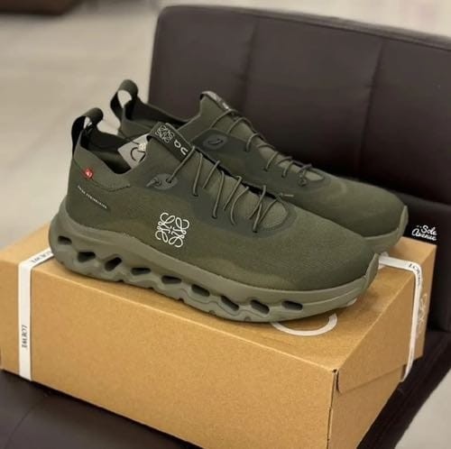 LOEWEE x ON Cloudtilt 2 Olive Green Sneakers FIXED