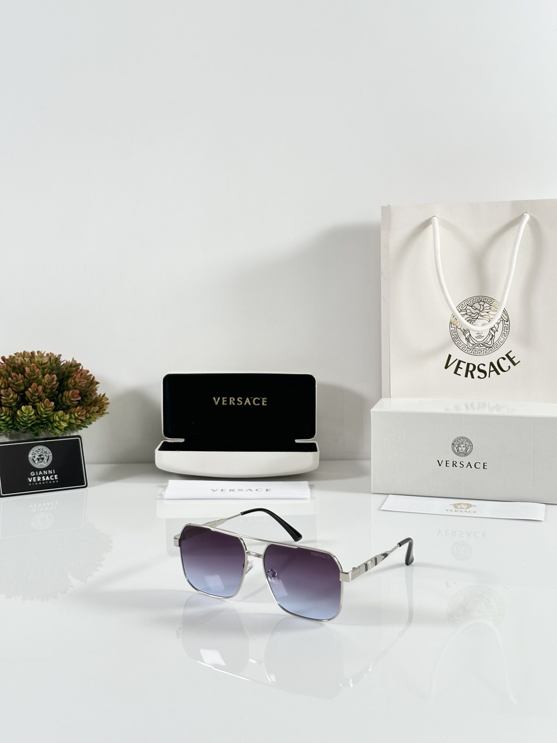 Versace 6017 Silver Blue