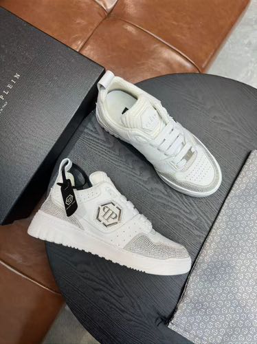 PHILIPP PLEIN LOW TOP TITAN PREMIUM SNEAKER
