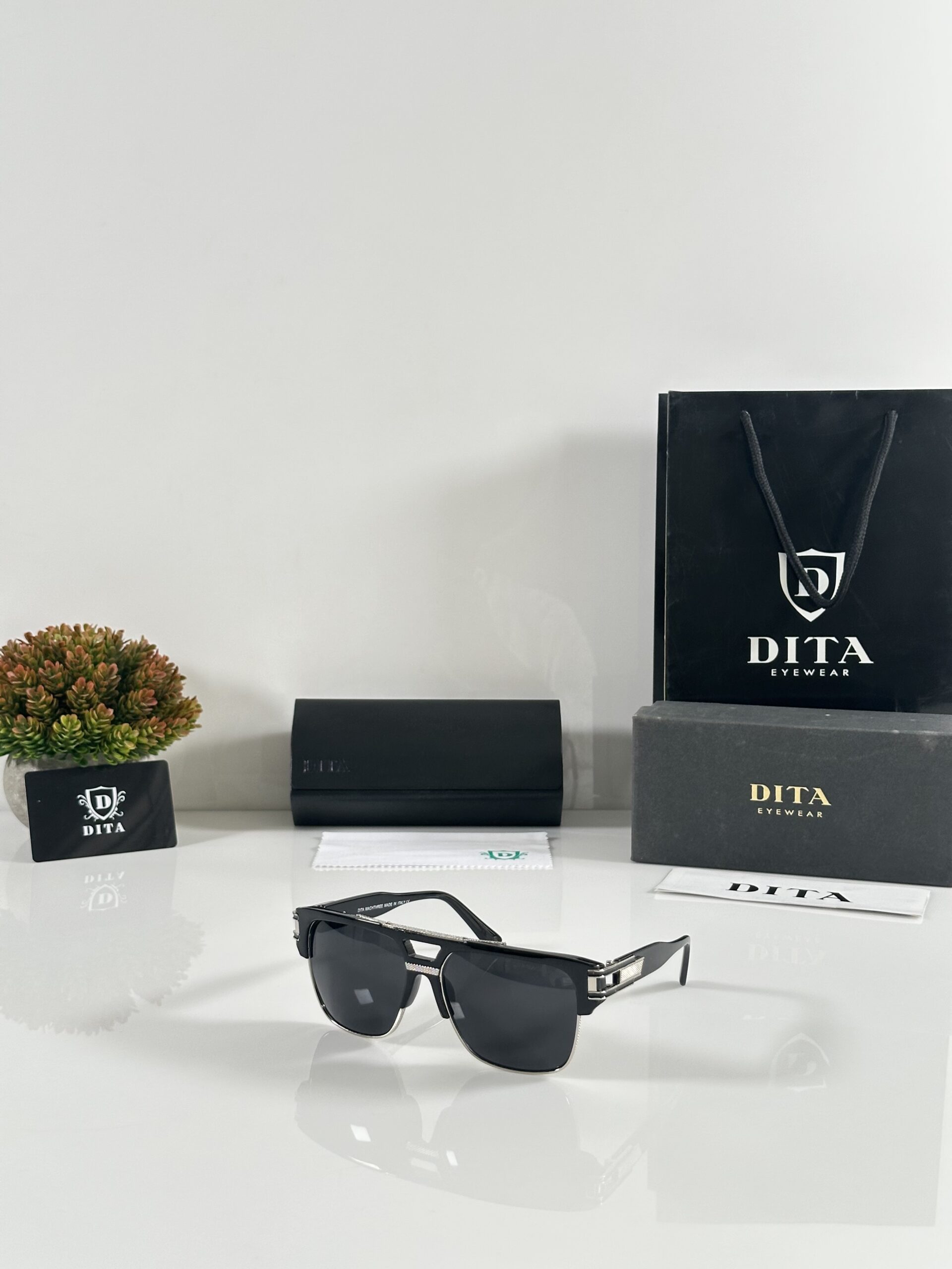 Dita 6836 Silver Black