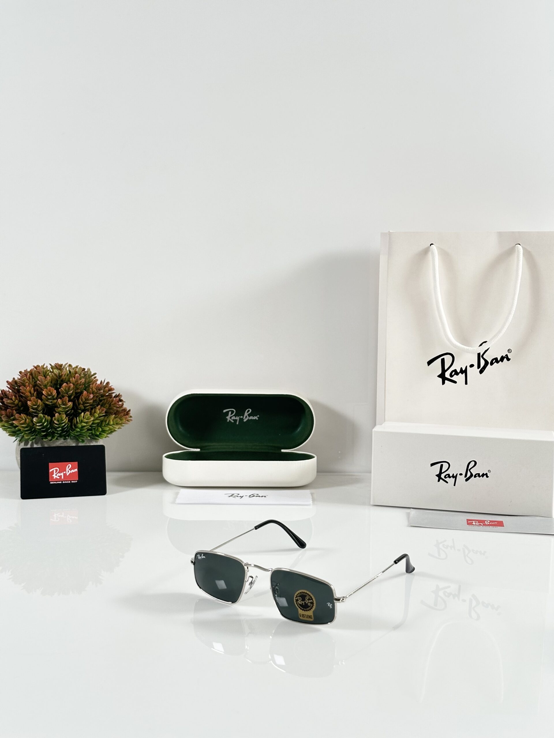 Rayban 3957 Silver Black (GLASS)