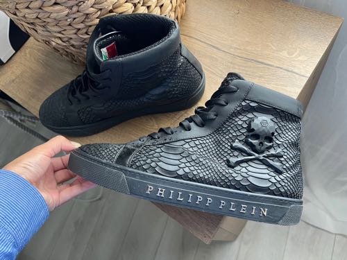 PHILIPP PLEIN CROCODILE SKIN CHELSEA PREMIUM SNEAKER