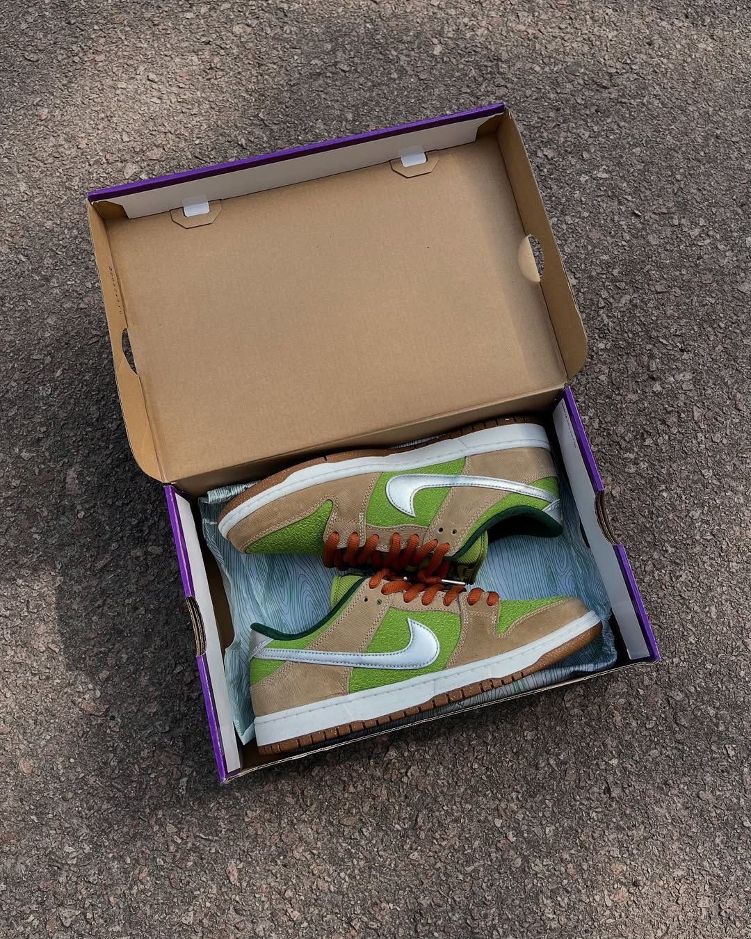 nikkkke sb dunk low escargot fixed