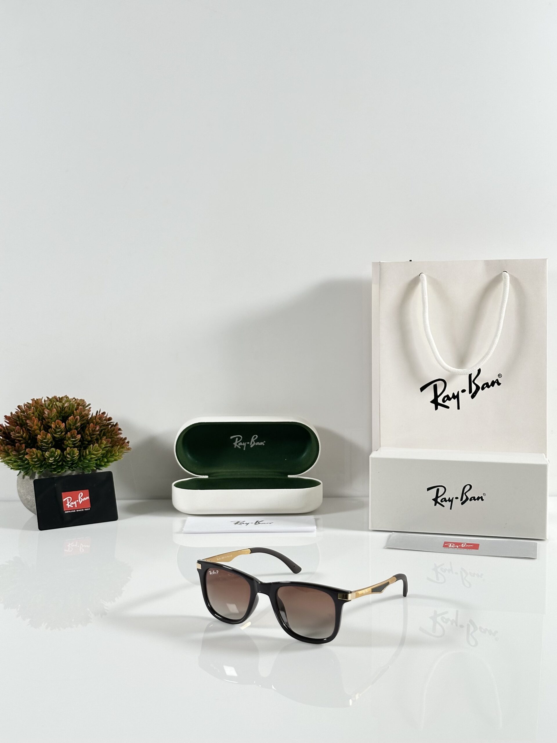 Rayban 4287 Gold Brown