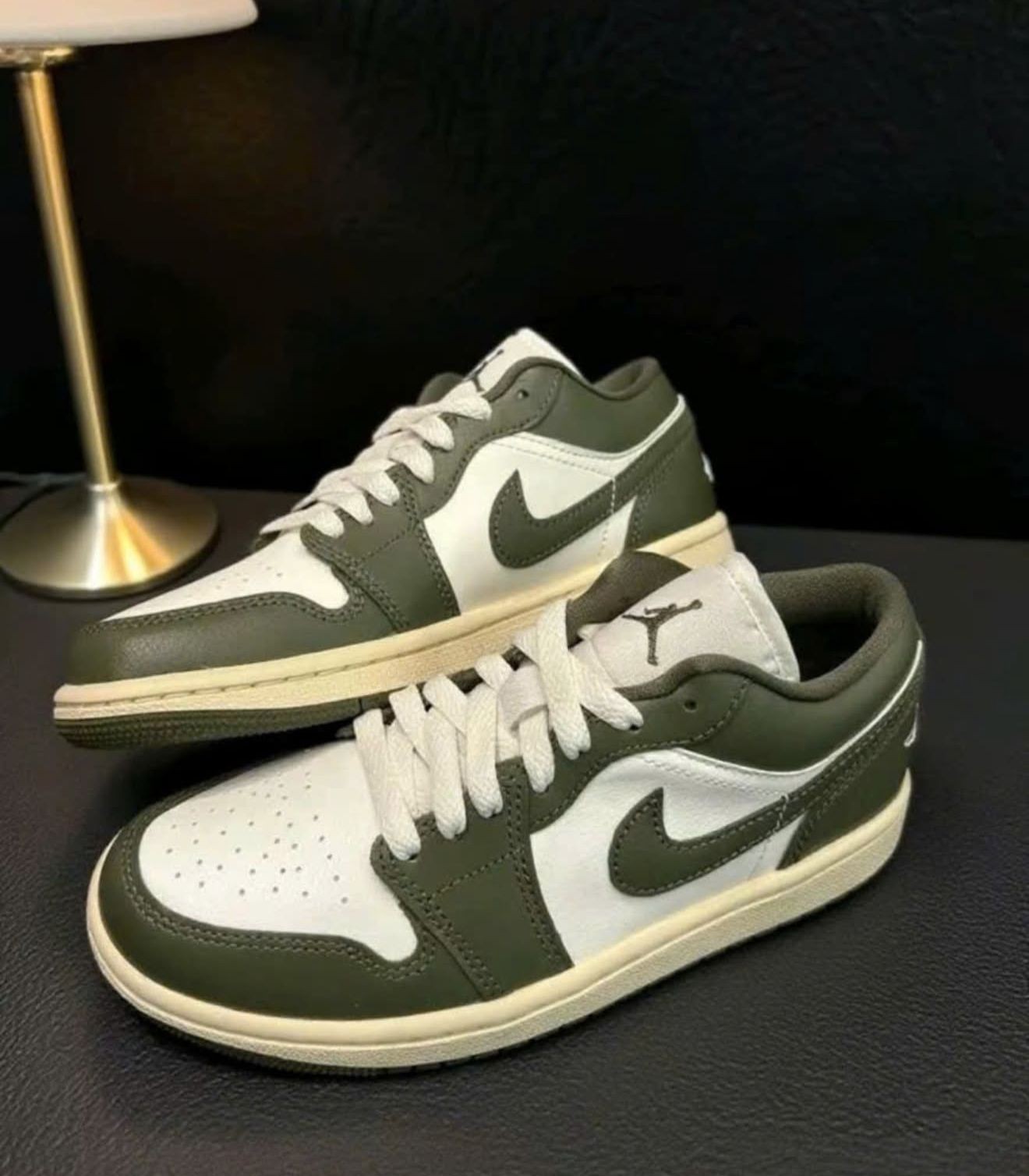 Air Jordan 1 Low Medium Olive fixed