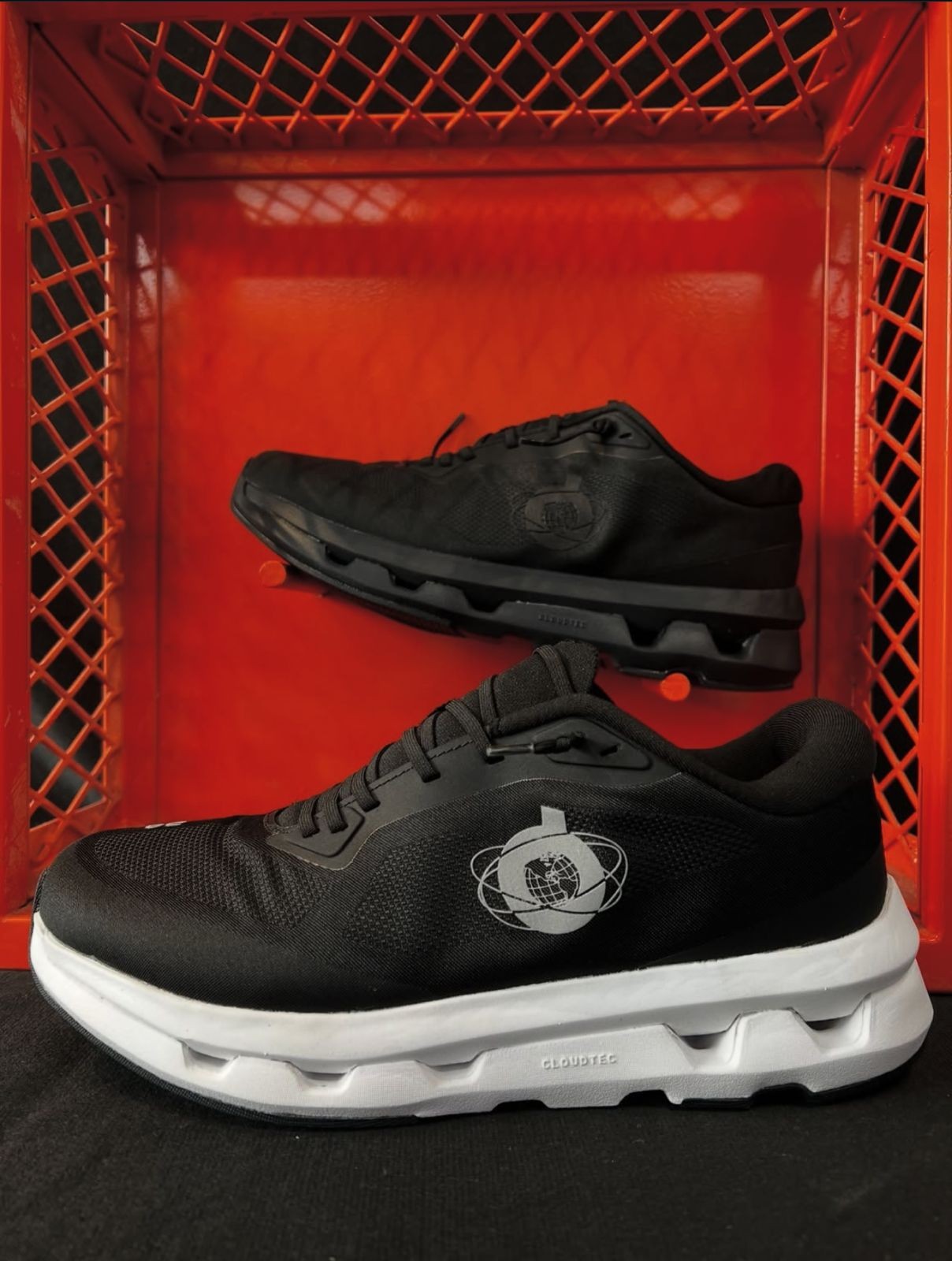 On Running x Kith Cloudzone Black White Fixed