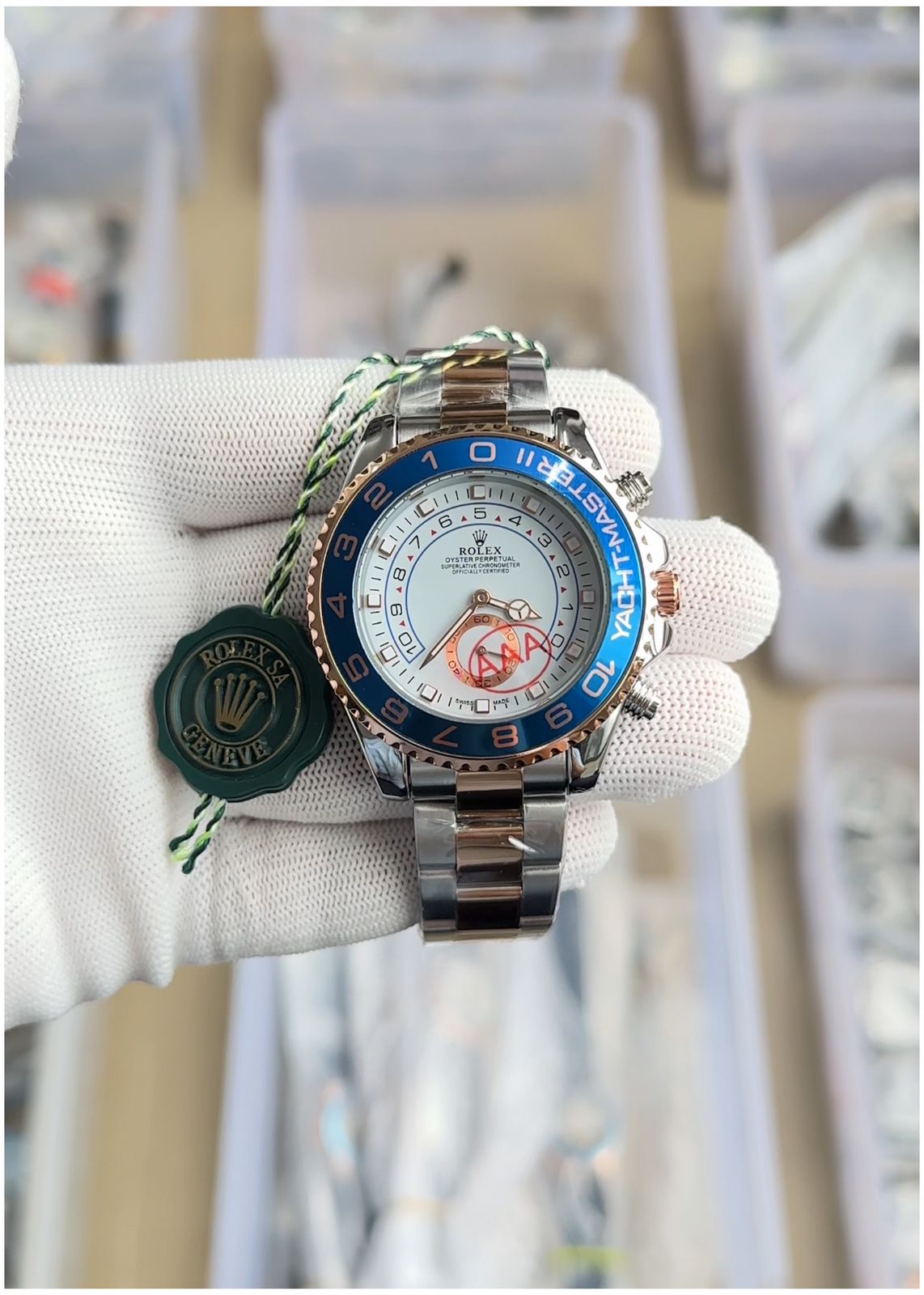 Role_x Oyster Perpetual Yach Master Battery