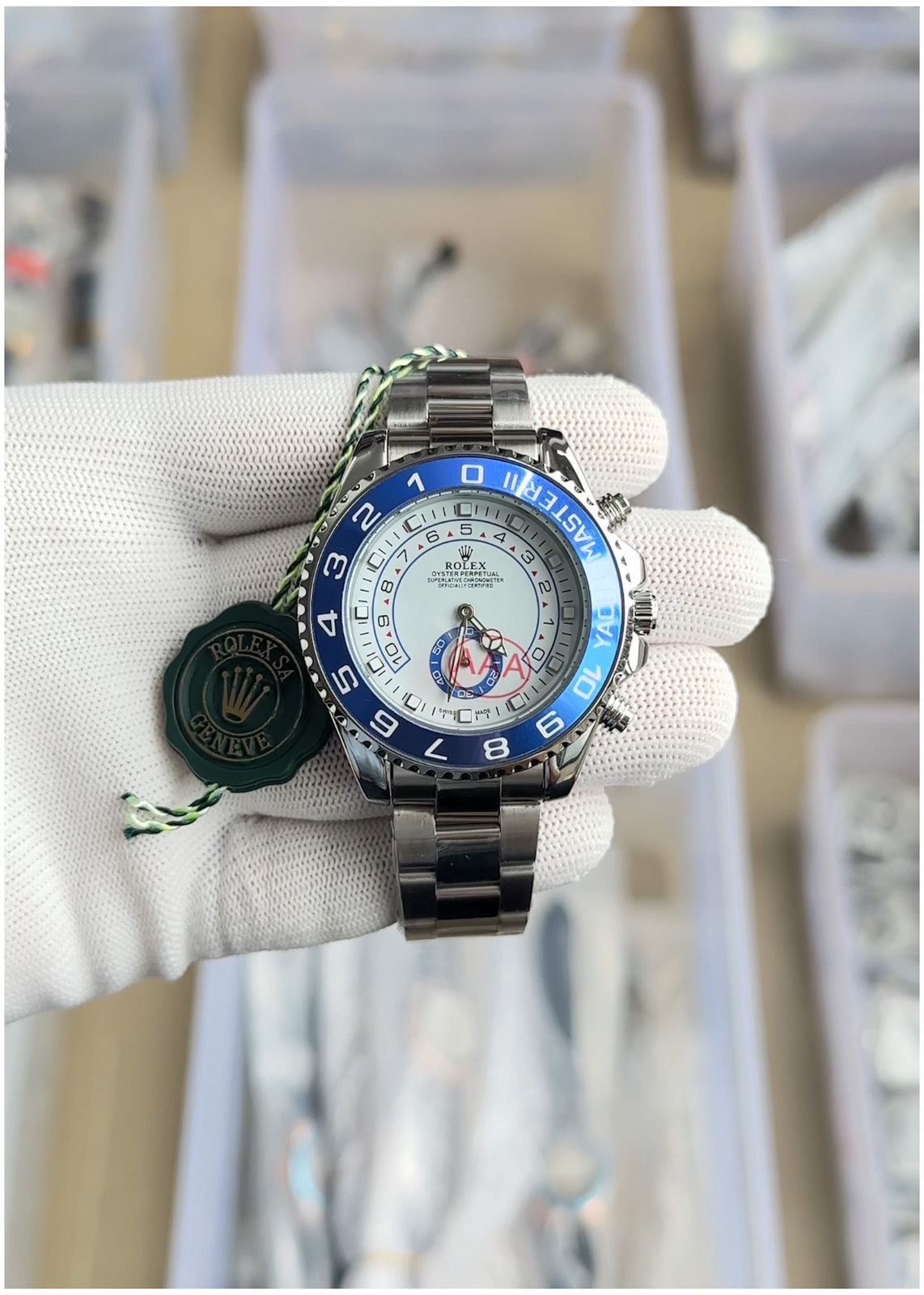 Role_x Oyster Perpetual Yach Master Battery