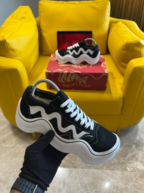 Vans Wavy Old Skool Black White