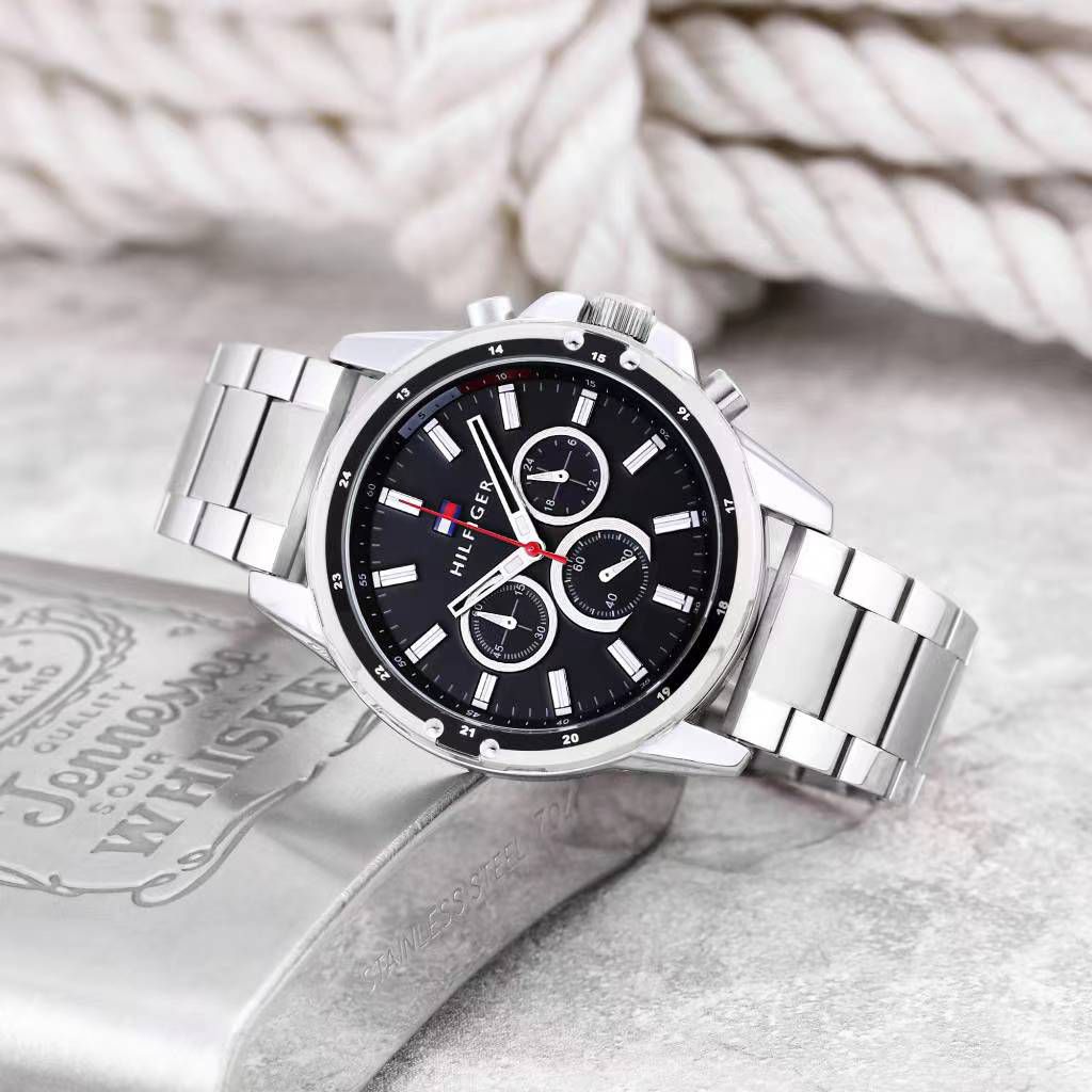 Tommy_Hilfiger Mason Silver-Black