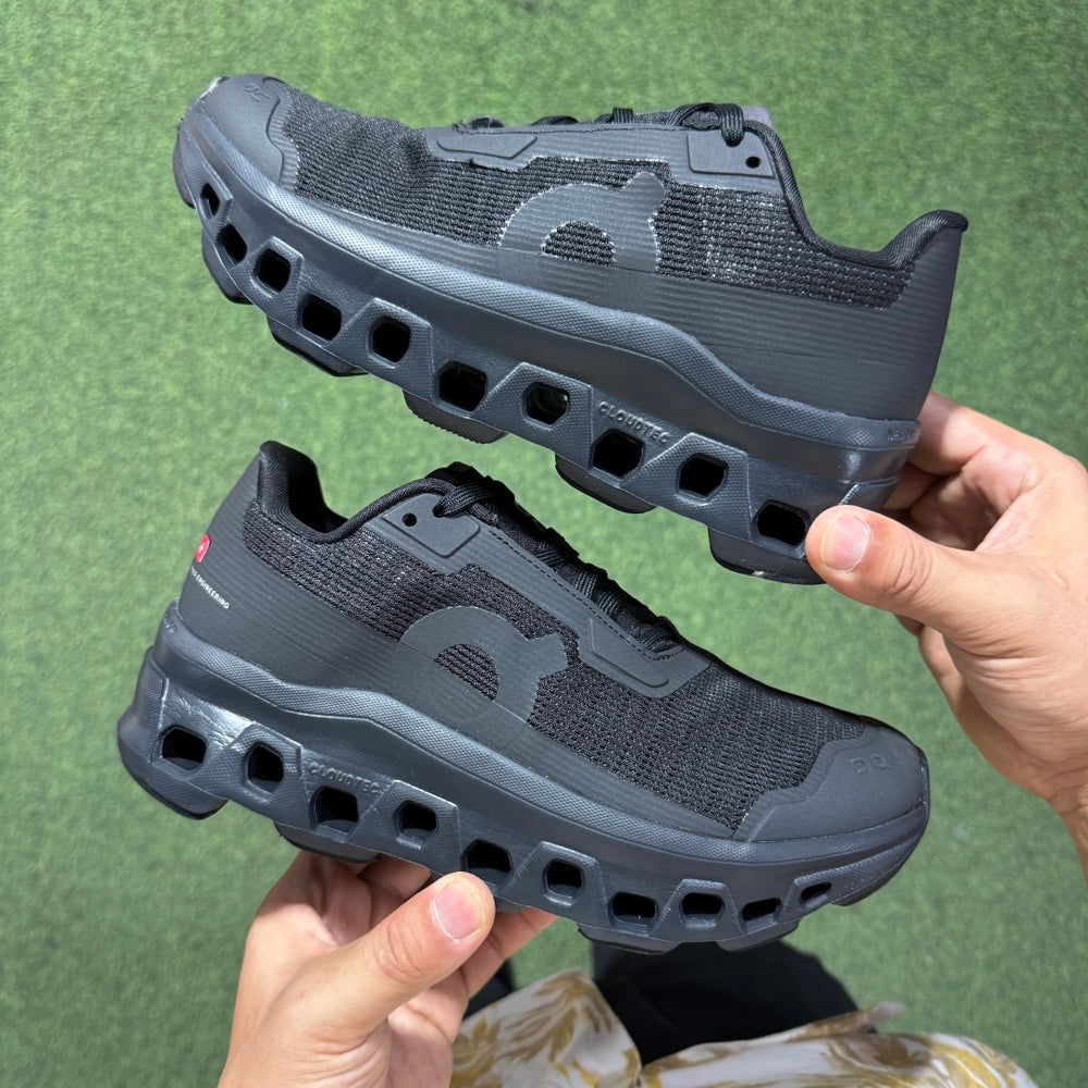 On Cloudmonster Void All Black